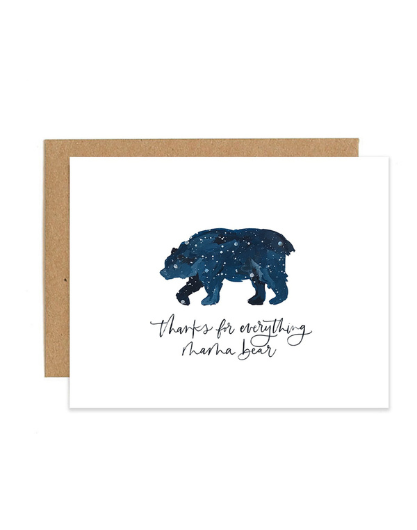 Mama Bear Greeting Card, 1 of 1