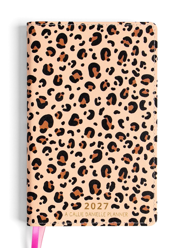Leopard Print Petite Planner : 2027 Calendar Year, 1 of 7