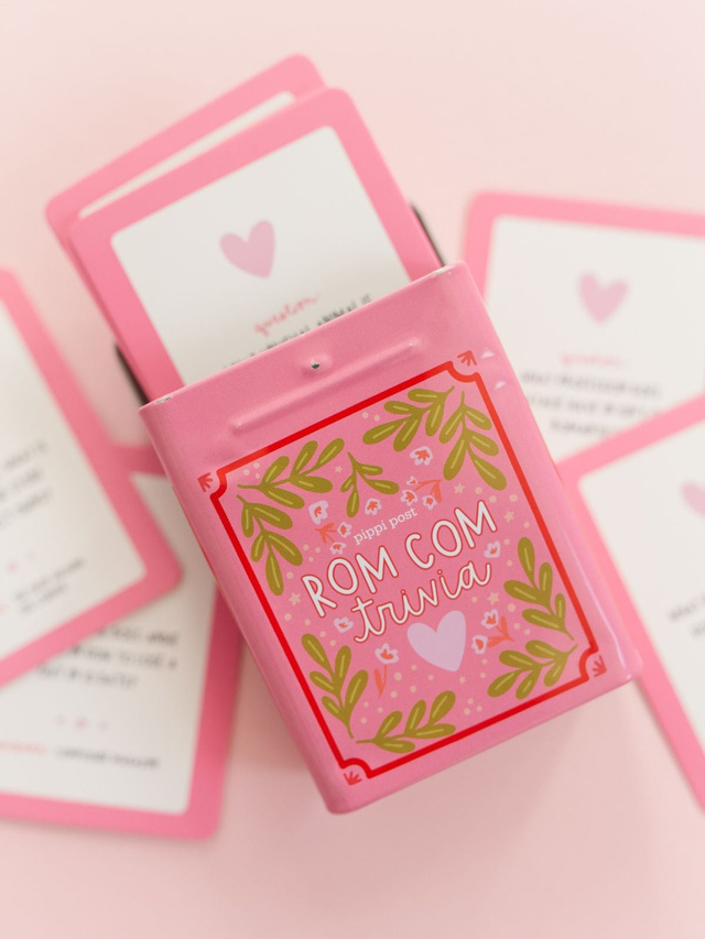 Rom Com Trivia Game - Deck of Cards + Storage Tin, 5 of 7