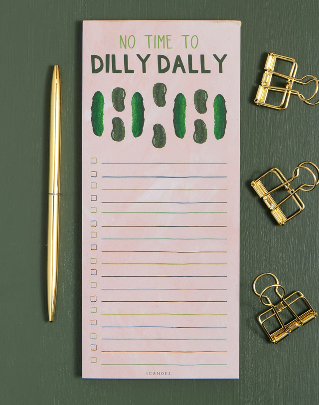 Dilly Dally Pickle Notepad , 2 of 2