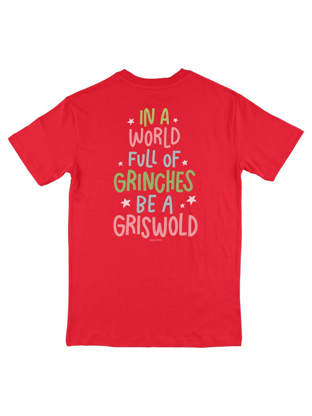 World Full Of Grinches Tee - Red, 4 of 4