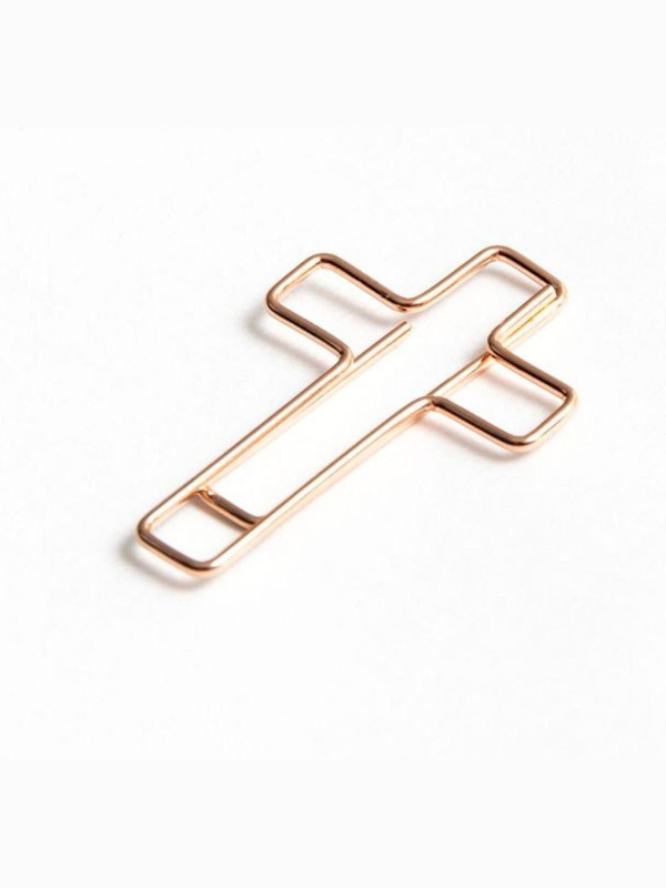 Gold Cross Paperclips, 2 of 5
