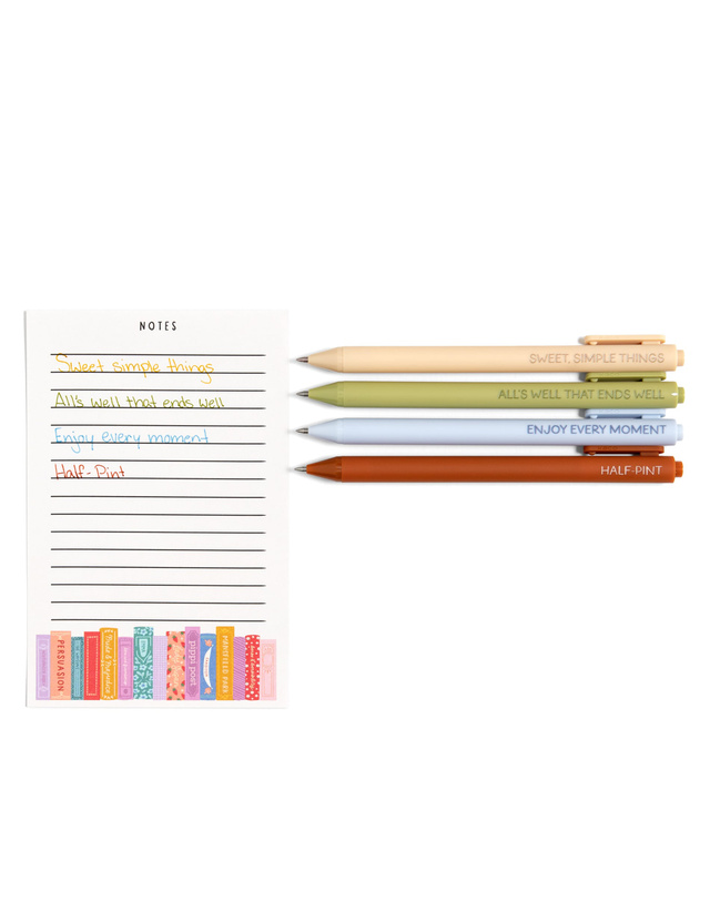 Little House On The Prairie Laura Ingalls Wilder Pen Set, 6 of 6