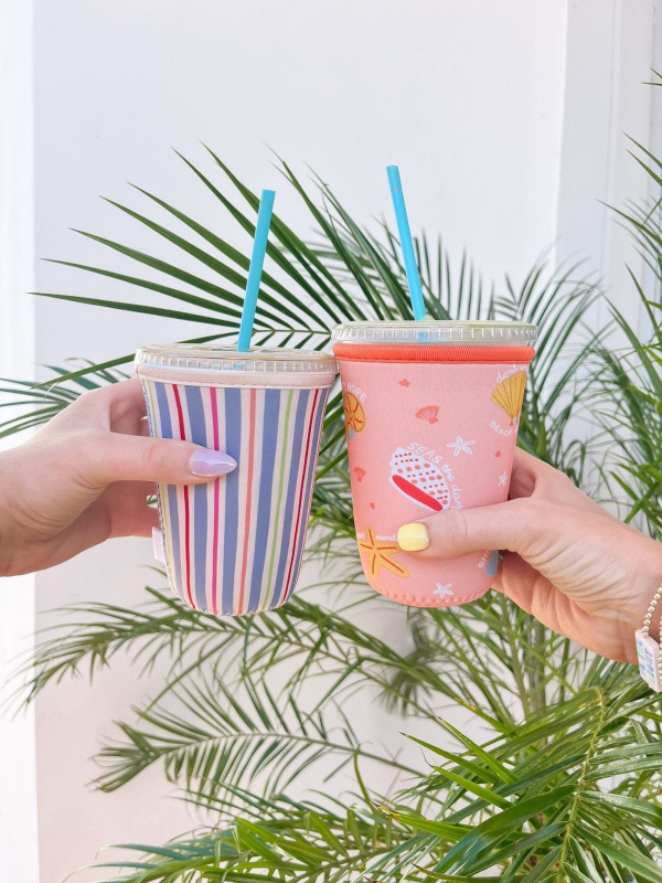 Seashell Affirmations Coastal-Inspired Drink Sleeve, 3 of 3