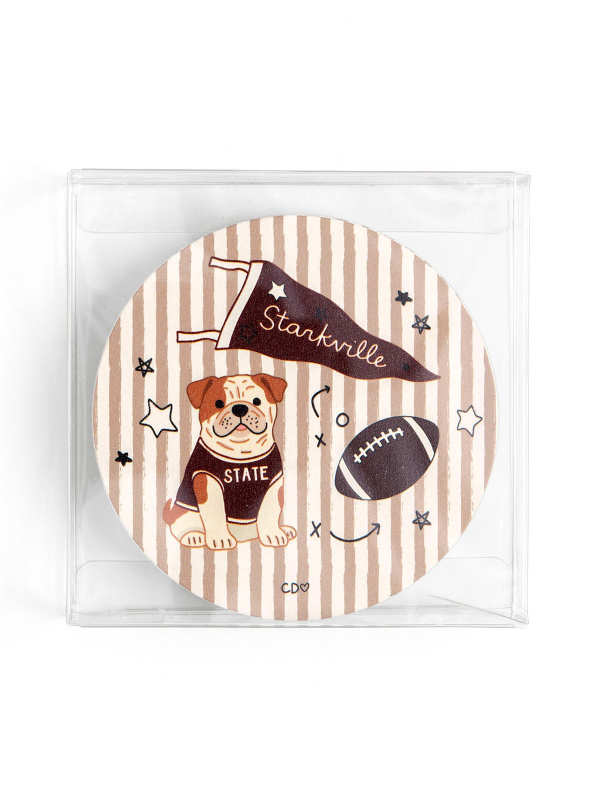 Starkville Football Game Day Paper Coasters - Set of 10, 2 of 3