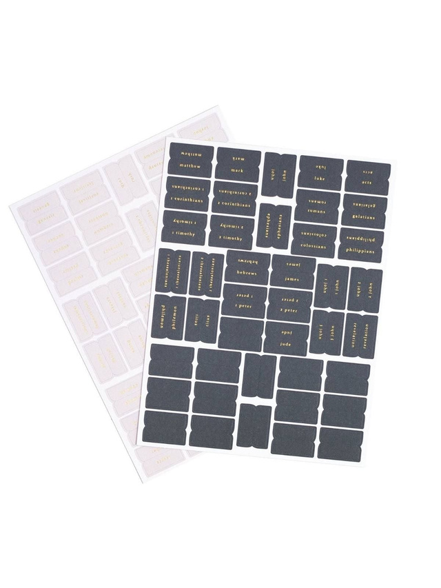 Navy & Grey Bible Tabs, 1 of 10