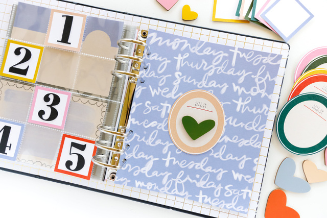 Color Blocked Journal Card & Paper Variety Pack, 4 of 5