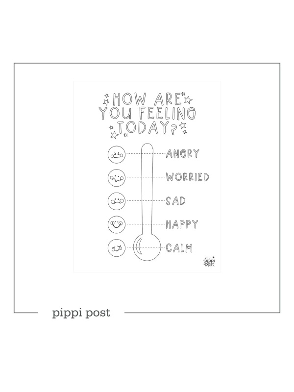 Calming Corner Digital Coloring Page, 1 of 1