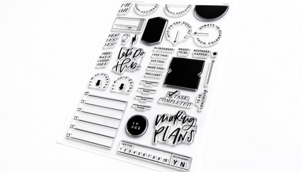 Stamp Set : 6×8 Let's Do This by Paislee Press, 2 of 7