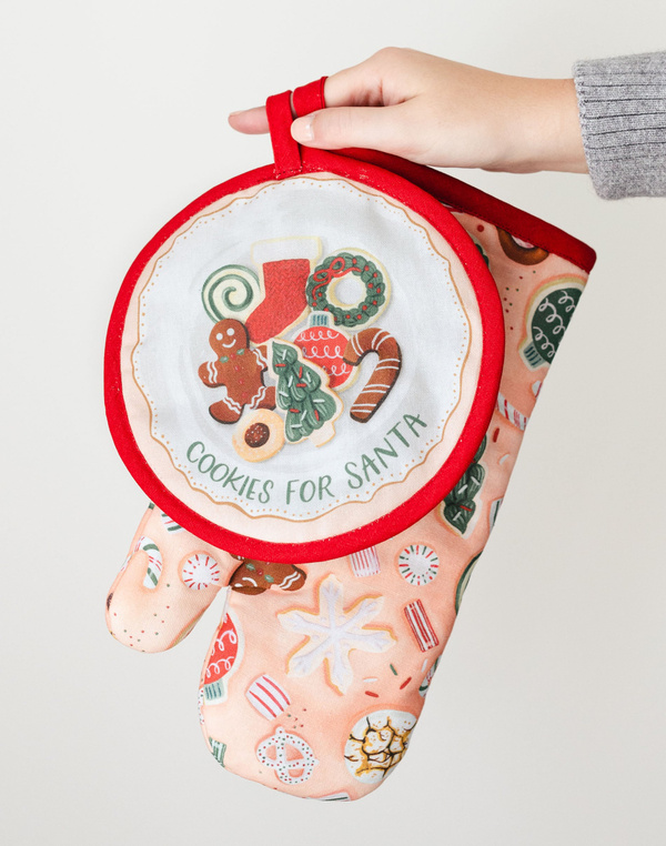 Sweet Holiday Pot Holder Set, 1 of 3