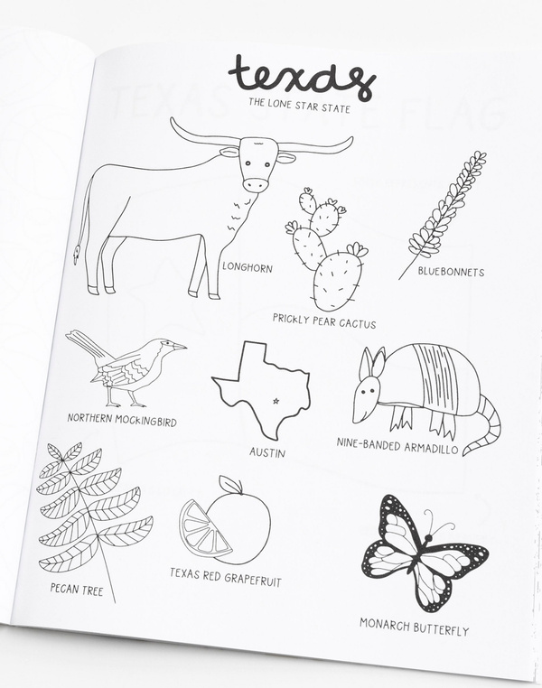 Texas Forever Western Coloring Book , 4 of 6