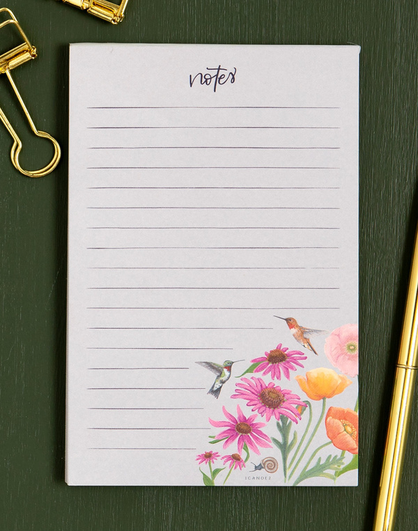 Garden Blooms Notepad, 2 of 2