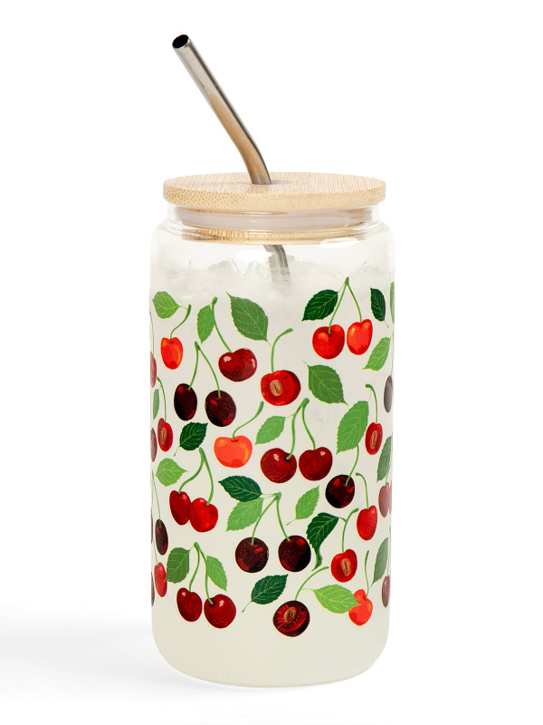 Cherry Grove Glass Can , 1 of 4