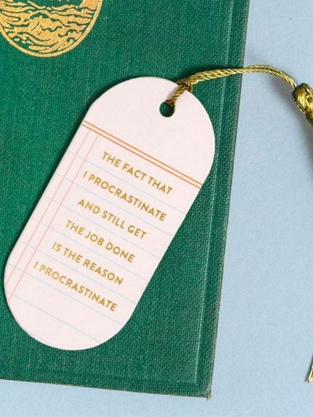  Bookmark - Procrastinator, 2 of 2