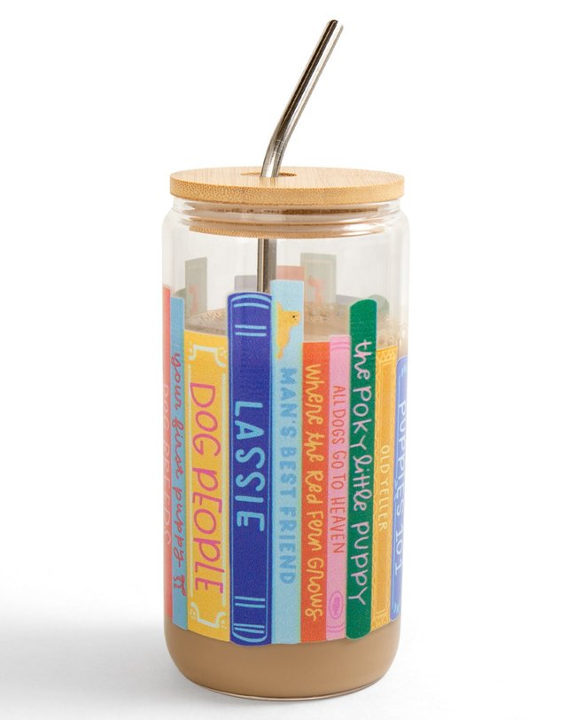 Dog Books Glass Can, 4 of 5