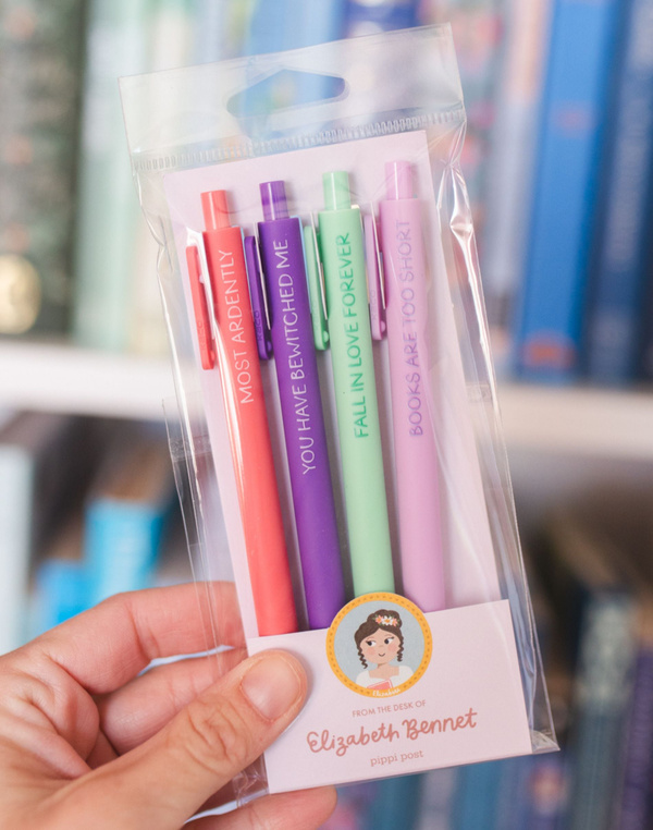 Pride & Prejudice Elizabeth Bennet Pen Set, 3 of 7
