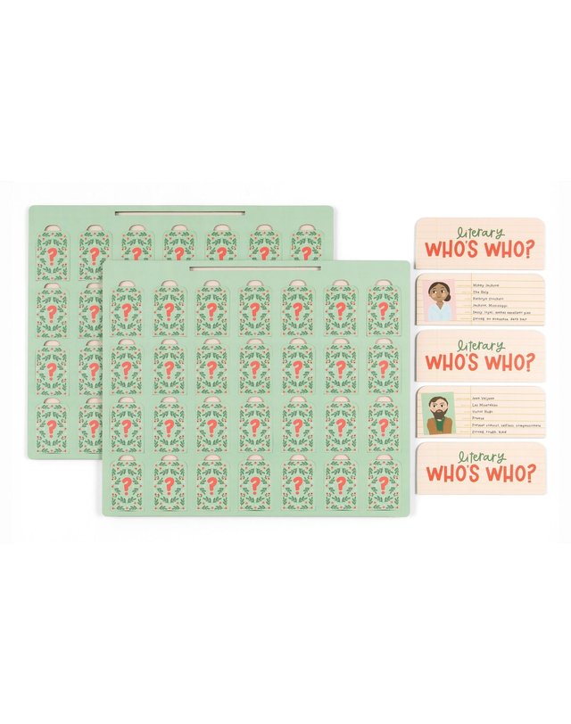 Literary Who's Who - Clues & Guessing Game, 9 of 10