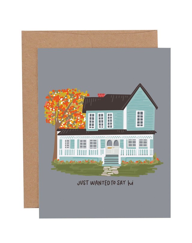 Saying Hi Greeting Card, 1 of 1