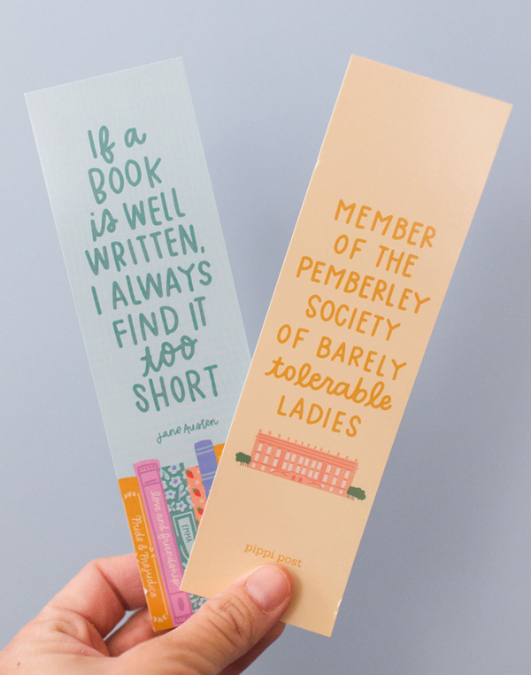 Jane Austen Books Bookmark Set, 1 of 5