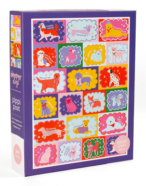 Dapper Dogs - 500 Piece Jigsaw Puzzle, 1 of 8