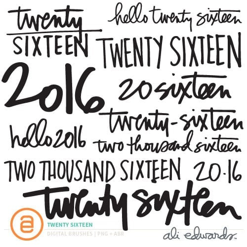 Twenty Sixteen , 1 of 1