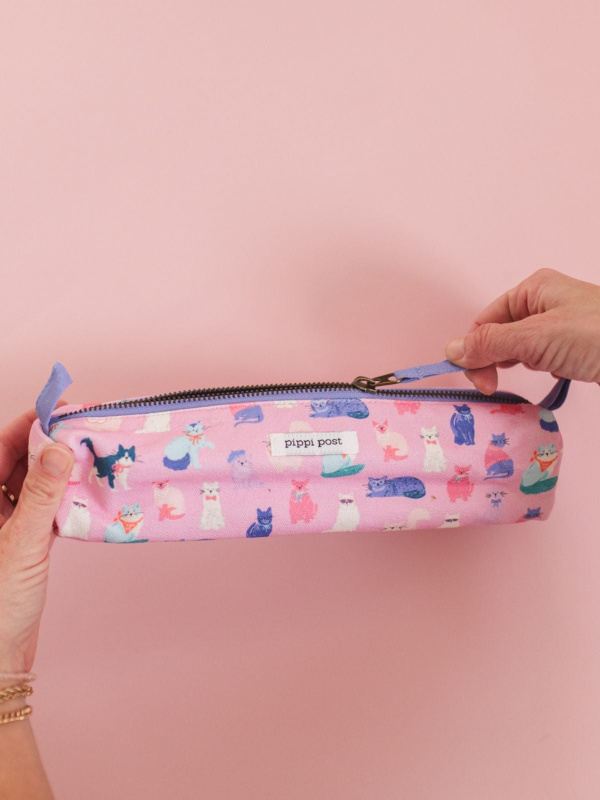 Cool Cats Pencil Pouch - Zippered Case for Pens, 3 of 4