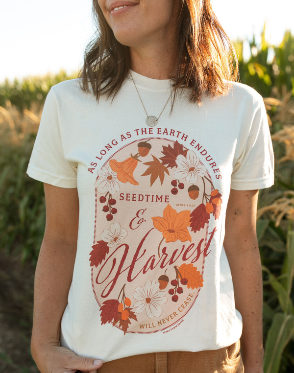 Harvest Faith Tee - Ivory, 1 of 4