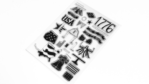 Stamp Set : 6×8 I Love America , 2 of 3