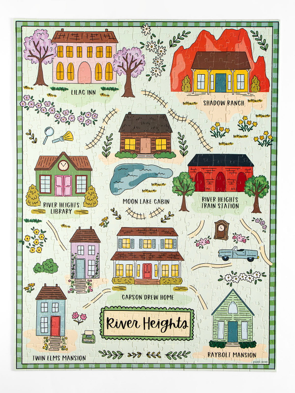 River Heights Map - 500 Piece Jigsaw Puzzle, 9 of 9