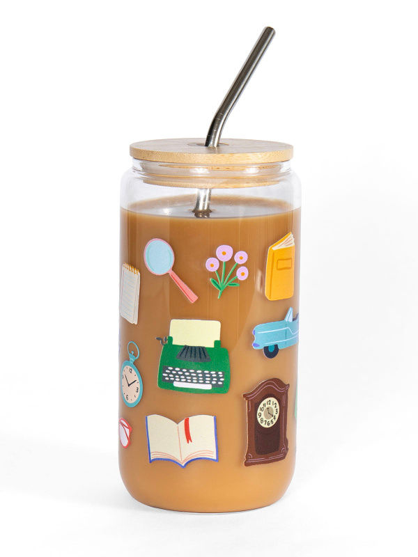 Read, Read, Read Mystery Reader Glass Can, 4 of 6