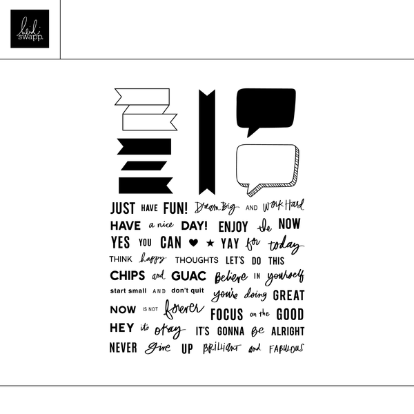 Digital Let's Do This 6×8 Stamp Set , 1 of 1
