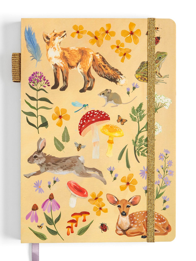 Flora & Fauna Lay Flat Lined Journal, 2 of 3