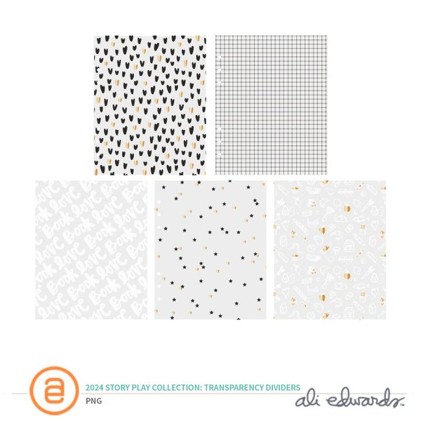 Story Play 2024 Digital Transparency Dividers, 1 of 1