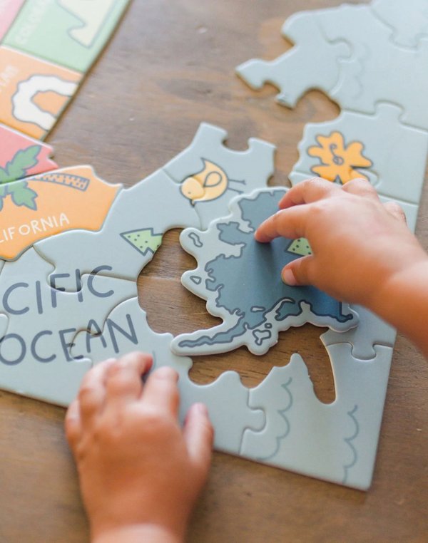 USA - 110 Piece Educational Jigsaw Puzzle, 7 of 8