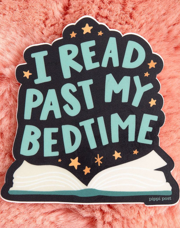 Bedtime Reader Decal Sticker, 2 of 3