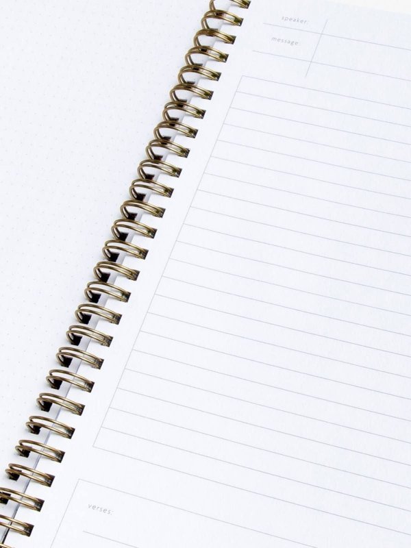 Kraft Bible Study Spiral Notebook, 5 of 13