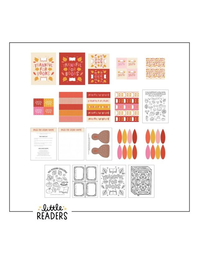 Fall Reading Little Readers Digital Bundle, 1 of 3