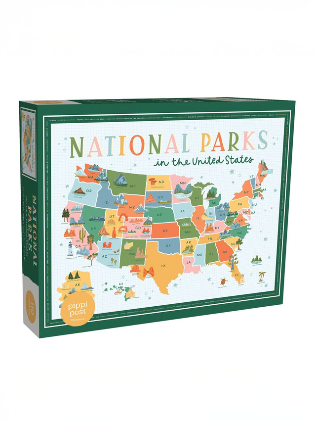 National Parks in the United States - 110 Piece Jigsaw Puzzle, 1 of 7