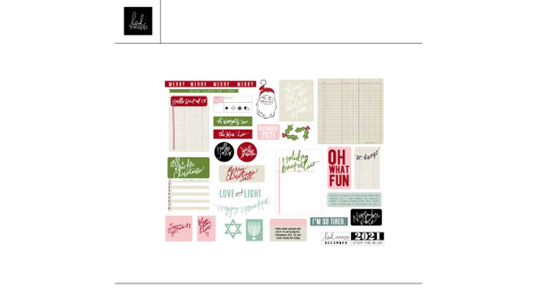 Stop The Blur December 2021 Digital Printable, 1 of 1