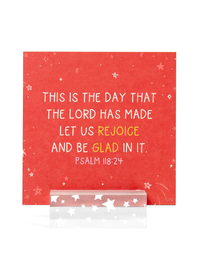 Verse for Joy – Bible Verse Card Set + Display Stand, 4 of 6