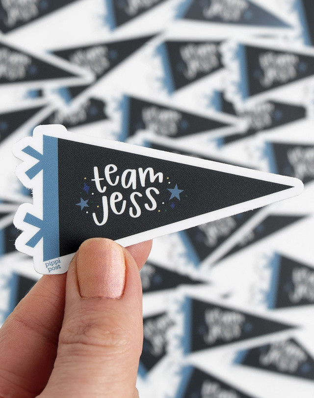 Team Jess Decal Sticker, 1 of 5