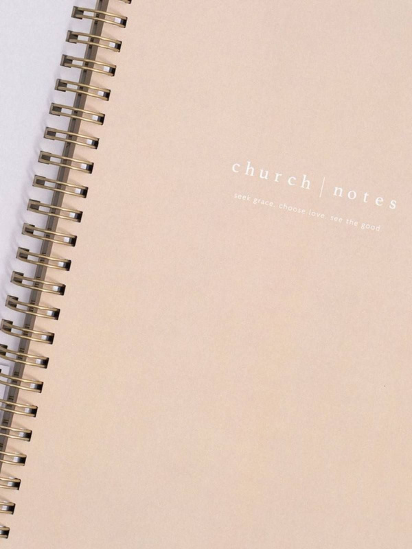 Dove Grey Bible Study Spiral Notebook, 3 of 13