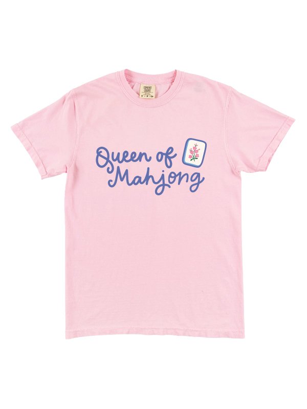 Queen of Mahjong Tee - Blossom, 1 of 1