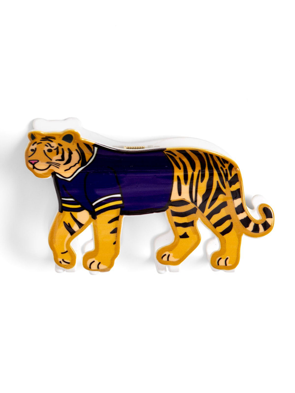 Baton Rouge Football Game Day Claw Hair Clip, 2 of 6
