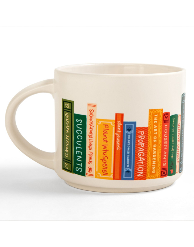 Plant Books Large Ceramic Mug, 5 of 7