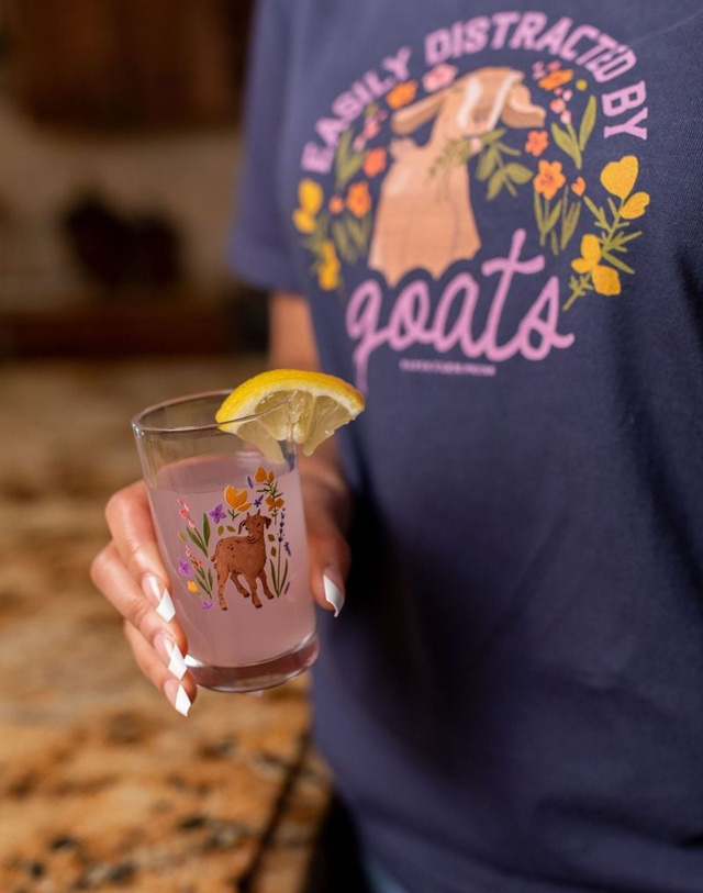 Kid Got Folk Floral Mini Juice Glass, 2 of 5