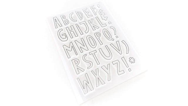 Alphas Are Awesome #31 6×8 Stamp Set, 2 of 2