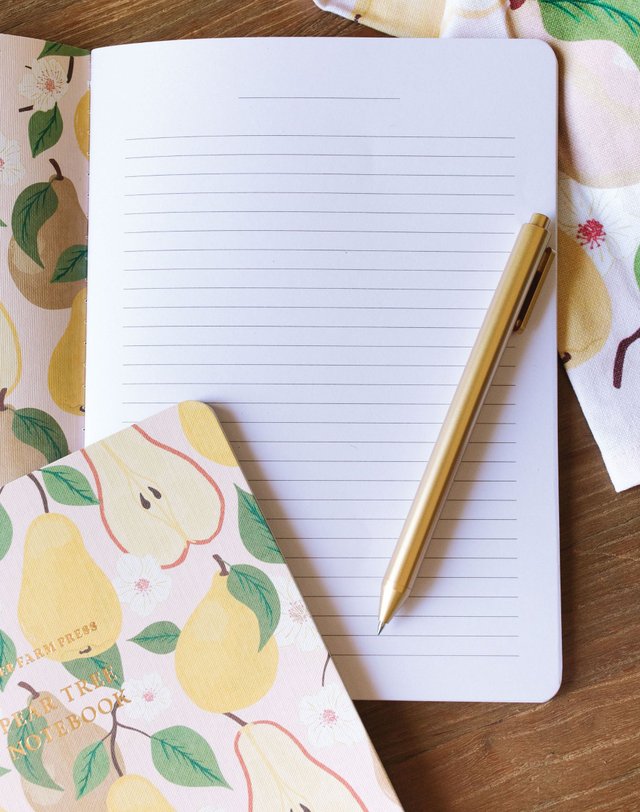 Cultivate Joy Pear Tree Stitched Notebook, 3 of 4