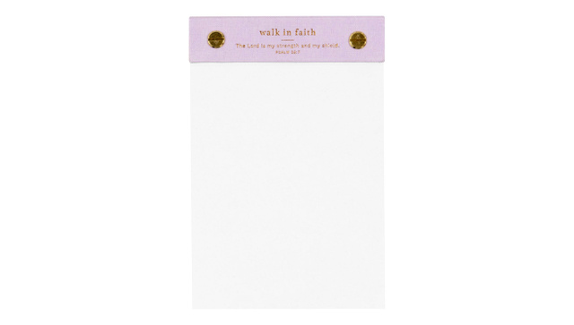 Desktop Notepad - Walk In Faith, 1 of 3