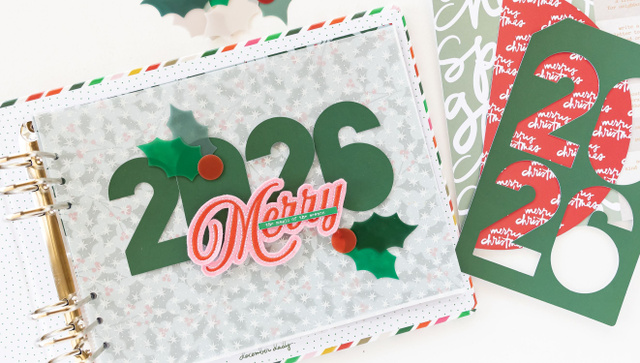 December Daily® 2026 Die Cut Paper Inserts, 2 of 2